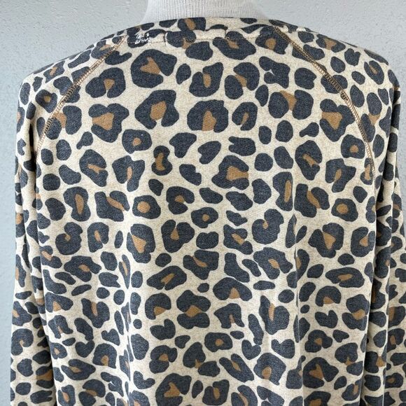 NWT Angels Forever Young Leopard Print Sweatshirt Size 1X - Picture 5 of 9
